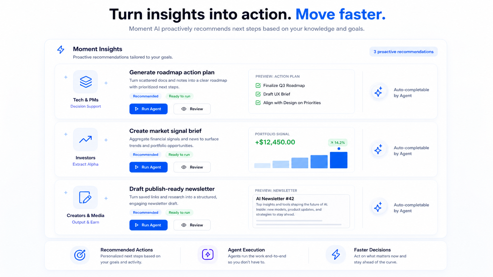 Moment AI core feature screenshot 2